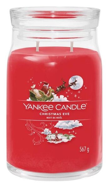 Yankee Candle - Vonná svíčka CHRISTMAS EVE velká 567g 60-90 hod