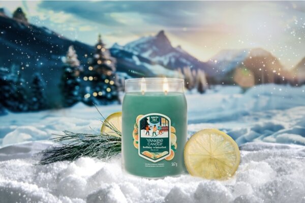 Yankee Candle - Vonná svíčka HOLIDAY WINTERFEST velká 567g 60-90 hod
