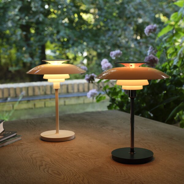 LOUIS POULSEN Přenosná lampa PH 80, Opal white / White