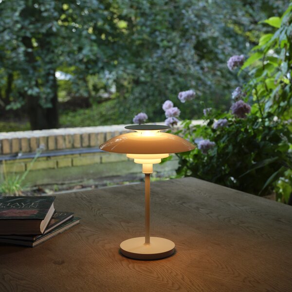 LOUIS POULSEN Přenosná lampa PH 80, Opal white / White
