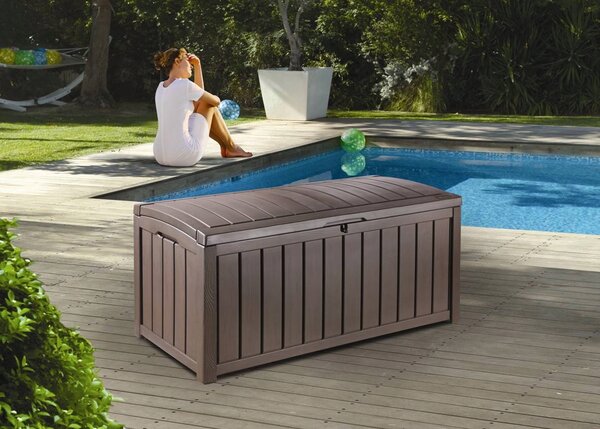 Zahradní truhla GLENWOOD 390 L hnědá KETER