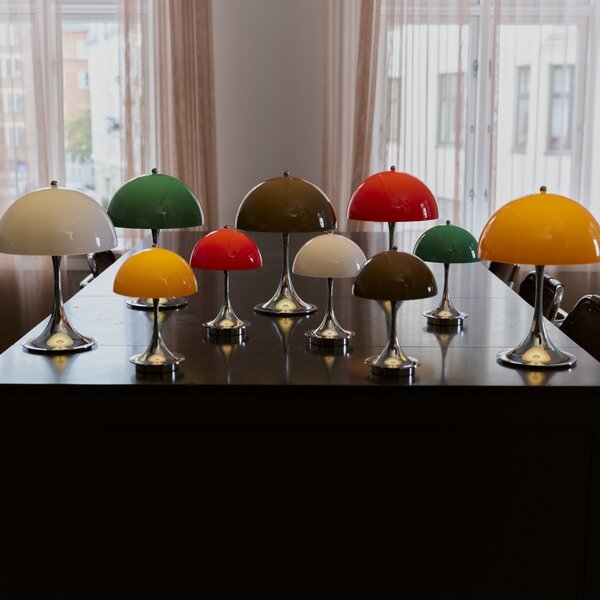 LOUIS POULSEN Přenosná lampa Panthella 250, Original Opal brown