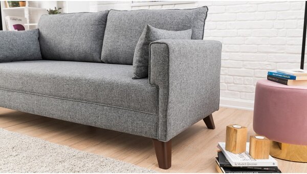 Šedá pohovka 177 cm Bella – Balcab Home