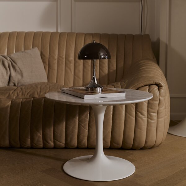 LOUIS POULSEN Přenosná lampa Panthella 160, Original Opal brown