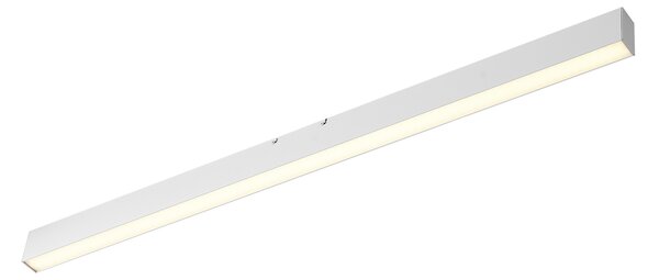 Stropní svítidlo bílé vč. LED, 3-stupňově stmívatelné 2700-4000K s DIP přepínačem - Keane