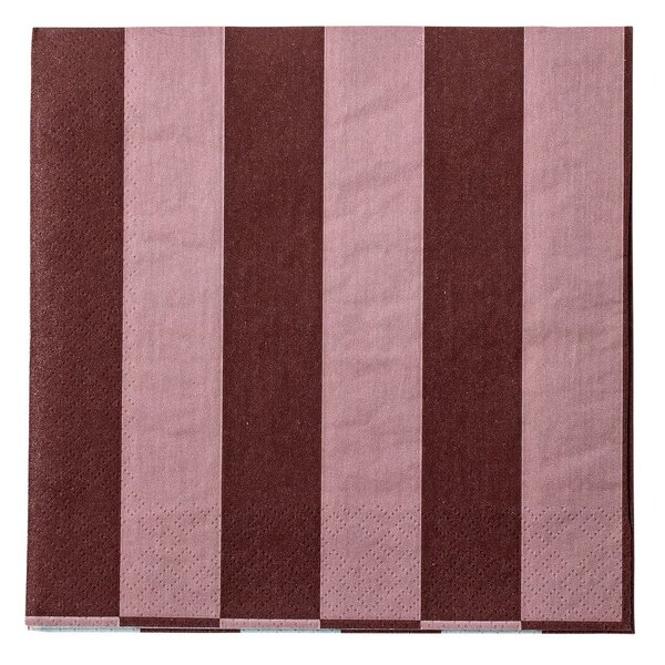 Papírové ubrousky v sadě 20 ks 33x33 cm Vinia – Bloomingville