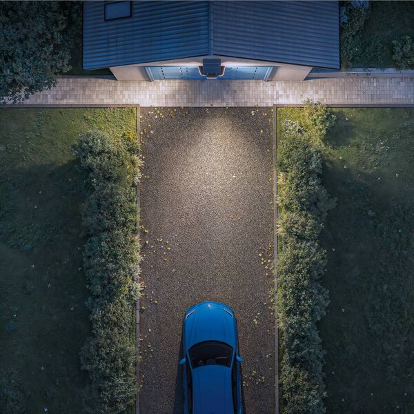 Philips Solární lampa Zyren, černá, 5 000 K, senzor, IP65, Černá, Plast