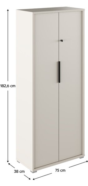 Kancelářská skříň se zámkem RIOMA_NEW_TYP_31 (kašmír)
