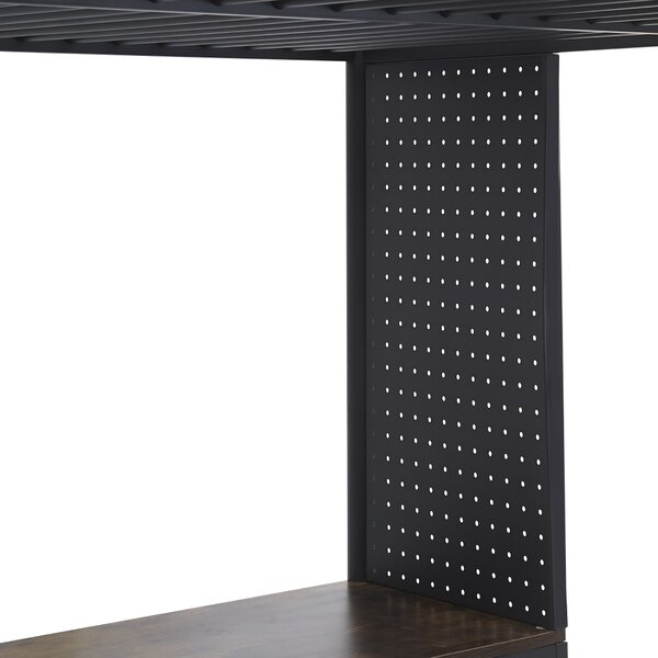 Patrová postel 90 cm Nacion 1 (černá) (s rošty)