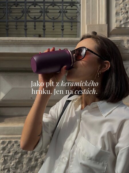 Termohrnek EQUA Coffee Cup Rosé 300 ml