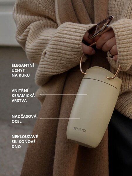 Termohrnek EQUA Coffee Cup Rosé 300 ml