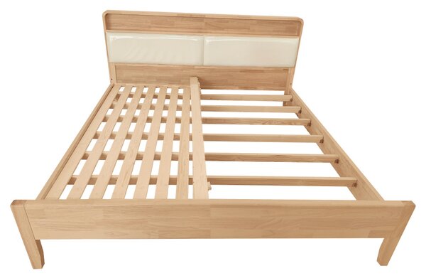 Manželská postel 180 cm Kinkel 1 (přírodní) (s roštem)