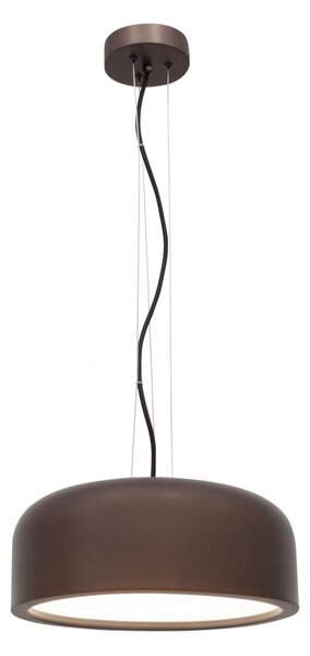 Moderní lustr Perleto (2 x 10 W, Ø 350 mm, hnědá) NV 826804