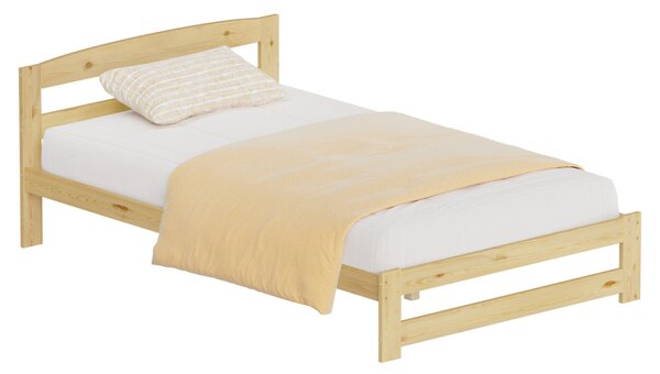 Jednolůžková postel 120 cm Aimar 1 (přírodní) (s roštem)
