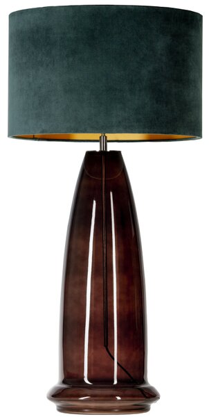 4concepts Luxusní stolní lampa MALAGA BLACK Barva: Černá/Zelená