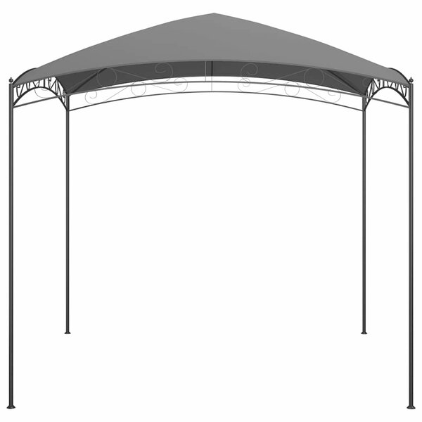 Altán 3 x 3 x 2,65 m antracitový 180 g/m² 313908