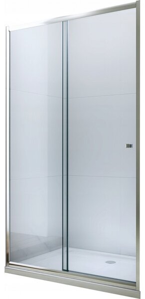 Sprchové dveře MEXEN Apia 140cm stříbrné