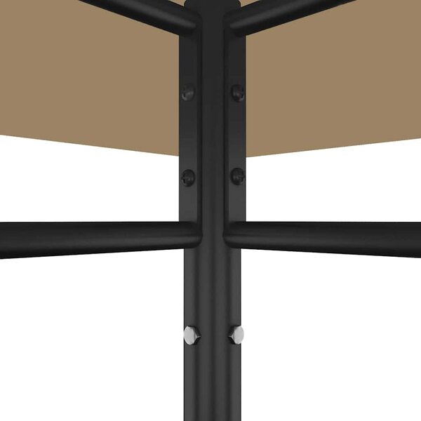 Altán 3 x 3 x 2,7 m taupe 180 g/m² 313919