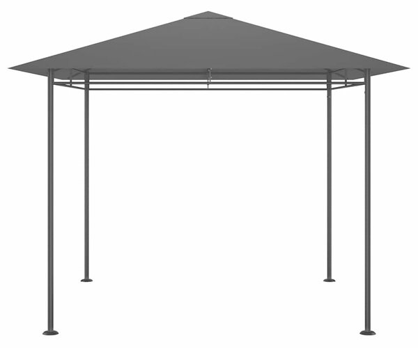 Altán 3 x 3 x 2,7 m antracitový 180 g/m² 313920