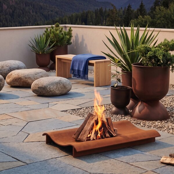 Ferm Living designová zahradní ohniště Solene Fire Pit
