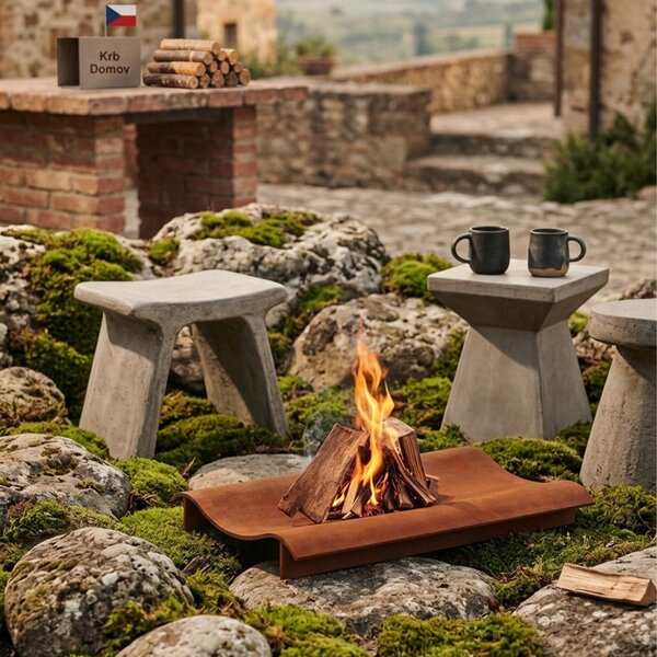 Ferm Living designová zahradní ohniště Solene Fire Pit