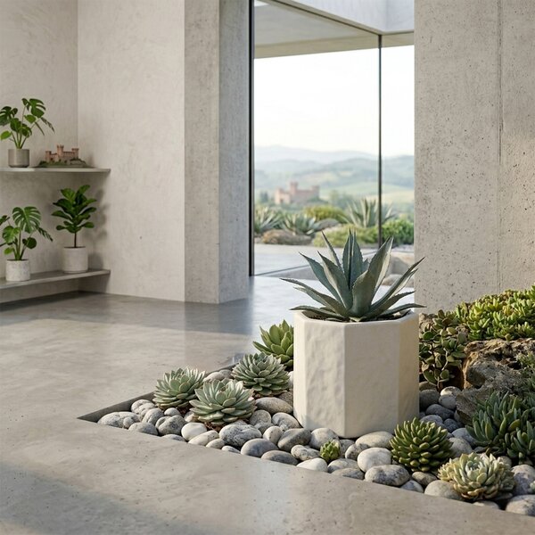 Ferm Living designové zahradní květináče Staffa Planter Medium