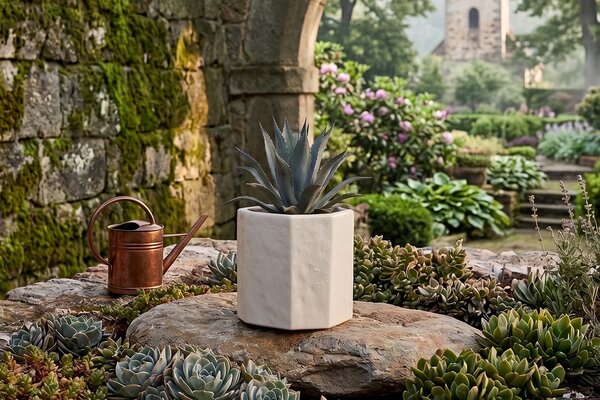 Ferm Living designové zahradní květináče Staffa Planter Large