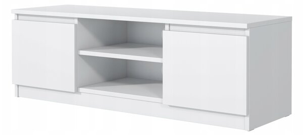 TV skříňka Avalunta 2 (bílá matná). Akce -12%