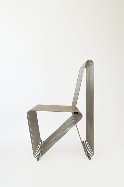 111 Furniture Designová zahradní židle Futura stříbrná Barva: Stříbrná