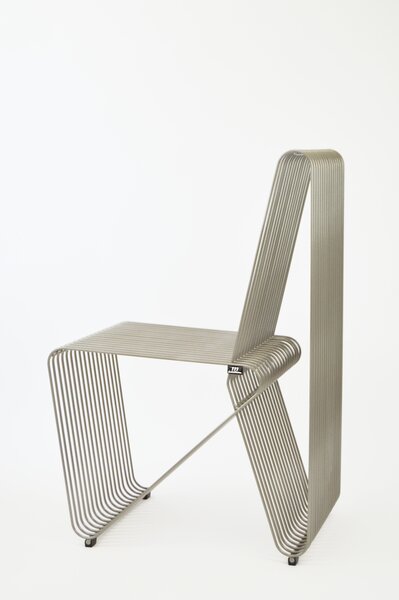 111 Furniture Designová zahradní židle Futura stříbrná Barva: Stříbrná