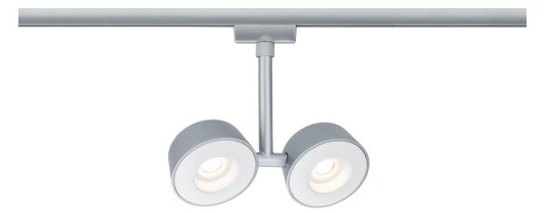 Svítidlo LED Paulmann URail Spot Double Pellet (190 x 180 x 40 mm, 2 x 4 W, chrom) PA 95471