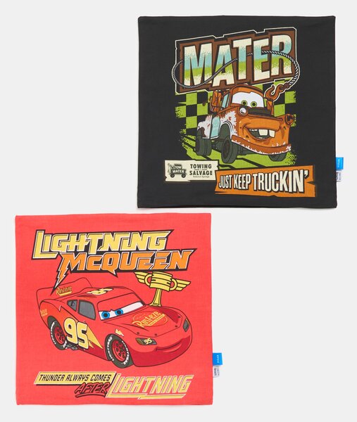 Sinsay - Sada povlaků na polštáře Cars 2 pack - vícebarevná