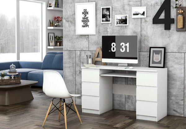 TP Living Psací stůl KUBA bílý