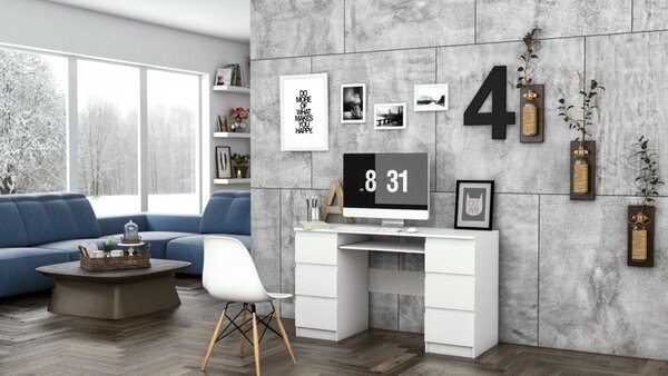 TP Living Psací stůl KUBA bílý
