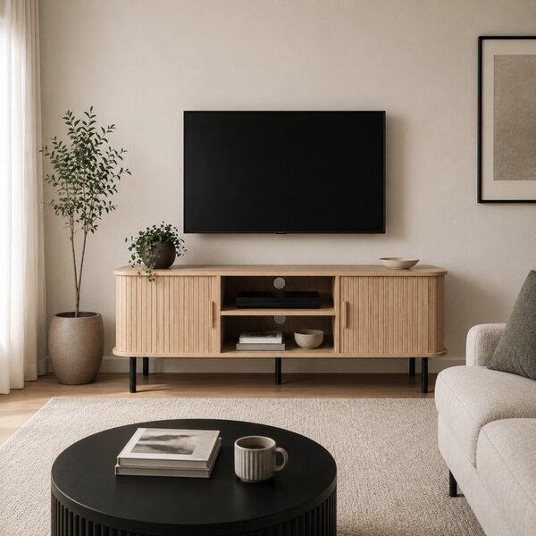 TV skříňka Aluminio 1 (dub)