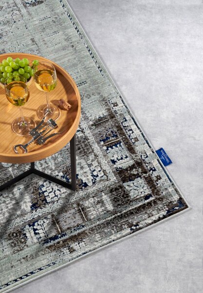Koberec Villeroy & Boch Kollektion 1809 Agnes světle zelený / vícebarevný