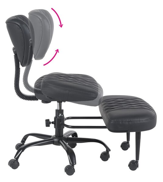 Ergonomická klekačka Seriamente 1 (černá)