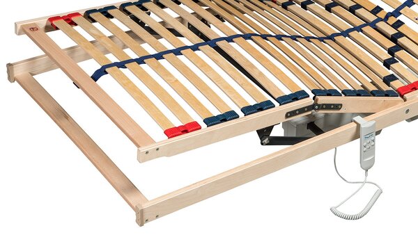 Lamelový rošt STANDARD 28 HN Motor 200 x 90 cm - motorové polohování hlavové a nožní části, 1 x motor, kabelový ovladač