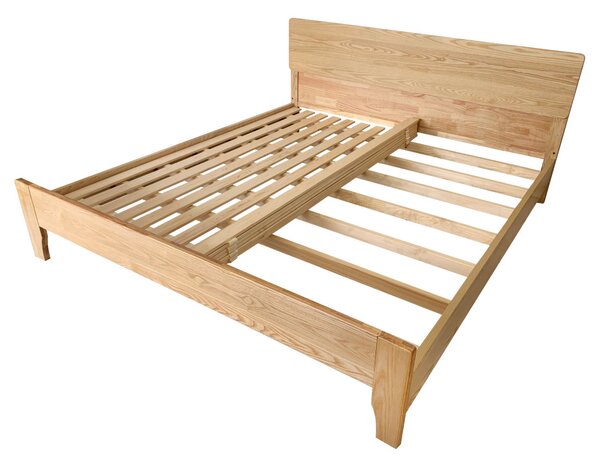 Manželská postel 180 cm Banquete 1 (přírodní) (s roštem)