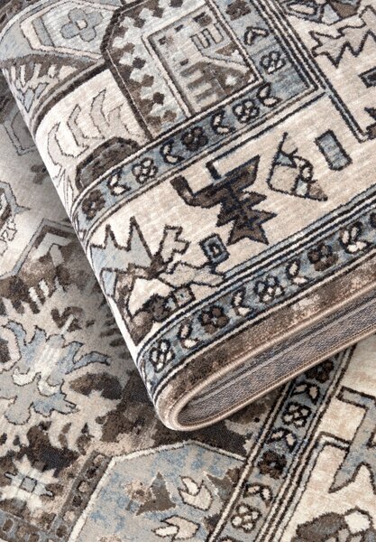 Koberec Villeroy & Boch Kollektion 1869 Henry hnědý / krémový