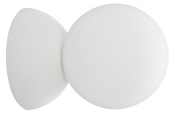 Nástěnné světlo Nova Luce Zero (5 W, G9, bílé sklo a bílá sádra) NV 9577013