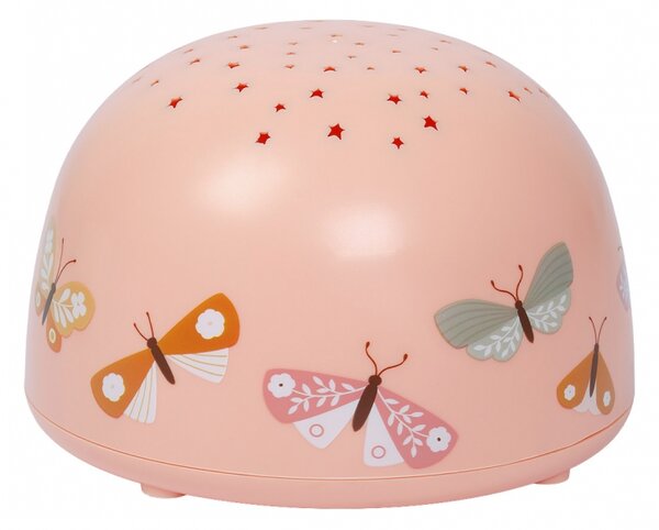 A Little Lovely Company - lampa s projektorem - motýlci
