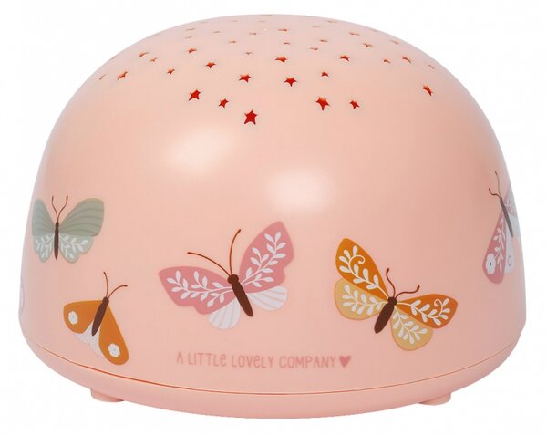 A Little Lovely Company - lampa s projektorem - motýlci