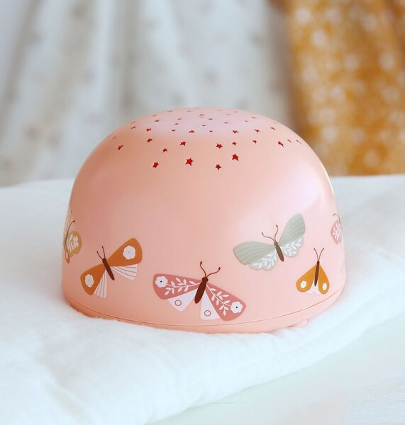 A Little Lovely Company - lampa s projektorem - motýlci