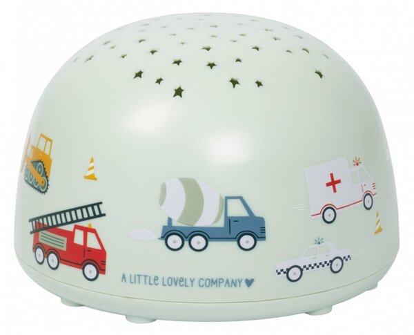 A Little Lovely Company - lampa s projektorem - vozidla