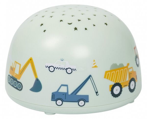 A Little Lovely Company - lampa s projektorem - vozidla