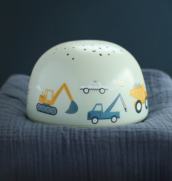 A Little Lovely Company - lampa s projektorem - vozidla