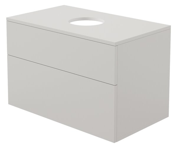 Deante Prizma, závěsná skříňka s pultovou deskou 800x470x520 mm, kašmír matný, DEA-SDI_KB81