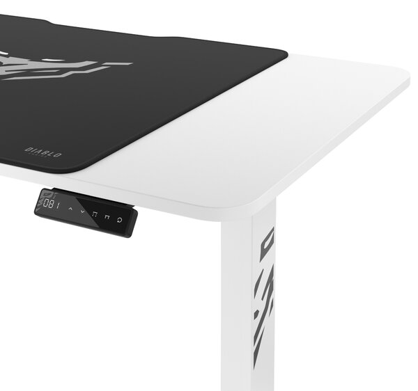 Výškově nastavitelný stůl Diablo X-Tensio 1100 bílý