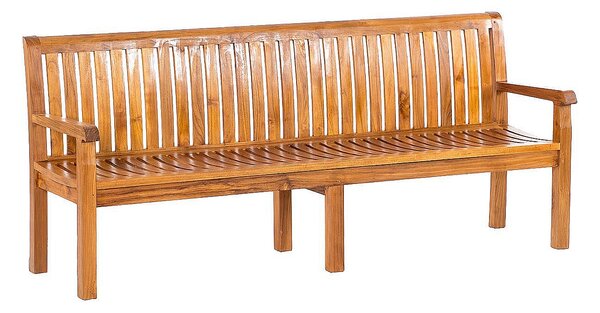 Teaková lavice PIETRO 120 × 62 × 90 cm